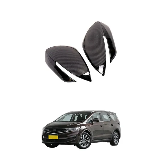 OEM ABS Carbon Fiber Chrome Exterior Accessories for 2019 Geely Jiaji Mirror Trim Covers