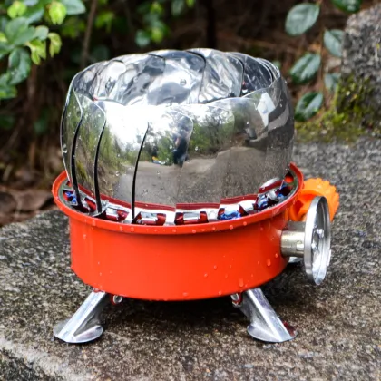 Travel Electric Primus Safety Camping Cartridge Russian Solar Maxsun Portable Gas Stove" 

However, to make it more concise and SEO-friendly, you might consider:

"MaxSun Portable Gas Stove with Solar Charging for Camping Safety