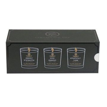 Peti Laci Kustom Lilin Hitam untuk Lilin