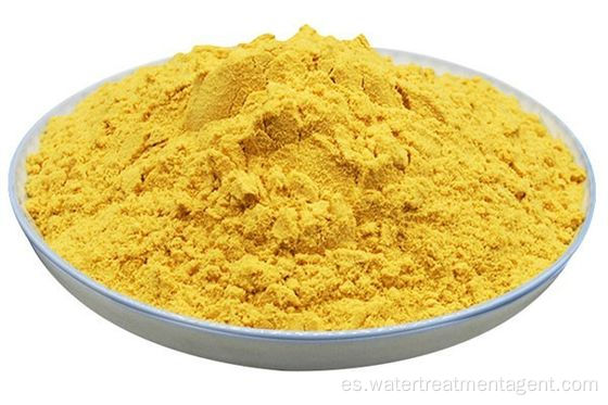 Polvo amarillo químico del tratamiento de agua del sulfato férrico