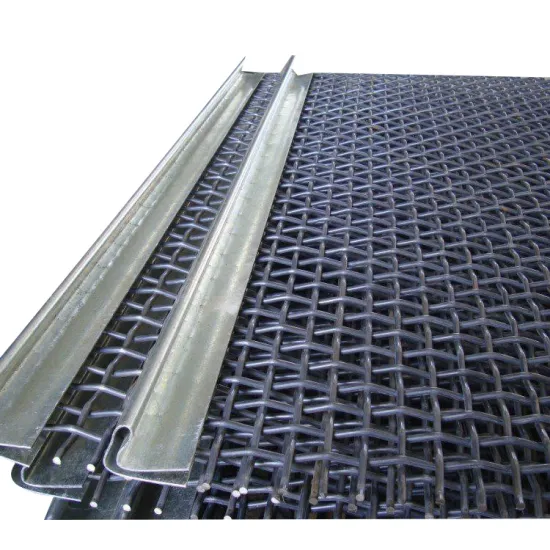 Heat Resistant Manganese Steel Mine Screen Mesh for Mining and Quarry Screens