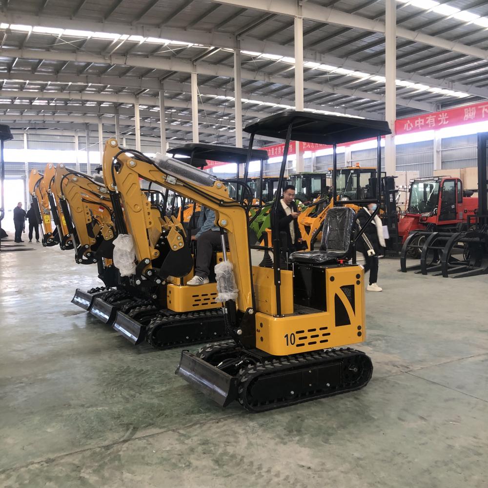 Shandong Mini Excavator NM-E10 1 ตันรถขุด mini