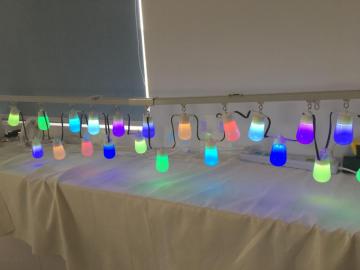 DC24V waterdichte led ball string light outdoor