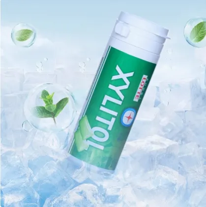 Lotte Mint Gum with Green Grape Candy