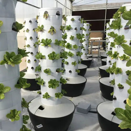 SHENPU Hydroponic Tower System for Efficient Vegetable and Fruit Farming