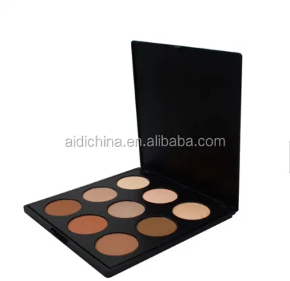 High-Quality Waterproof Compact Powder & Highlight Palette