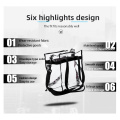 PVC Fashion shoulder large capacity crossbody bag