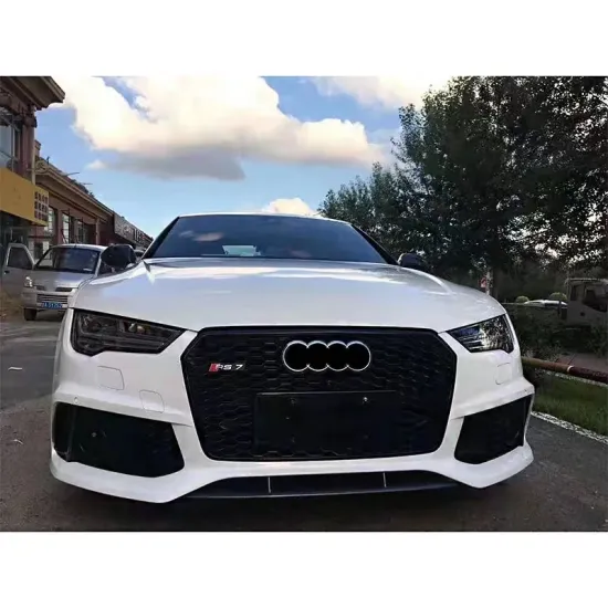 Hot Sale Factory Body Kit for Audi A7 2016-2018 - RS7 Style Front Bumper Grille and Rear Diffuser Exhaust