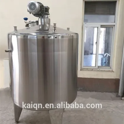 steam double jacketed mixing tank