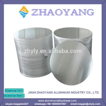 Chinese manufacturer supply stamping aluminum wafer for meal box