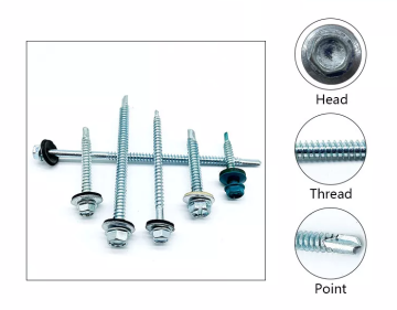 Hex Washer Head Self Tapping Screw b