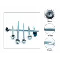 Hex Washer Head Self Tapping Screw b