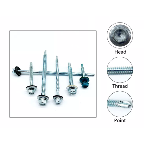 parafuso de tapping de arruela hexadecimal