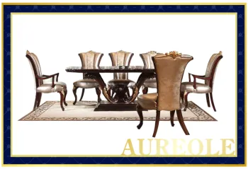 AK-5083 Trustworthy China Supplier Dining Table With Wheels