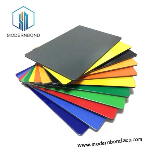 Decorative Exterior Fluorocarbon Aluminum Plastic Panel