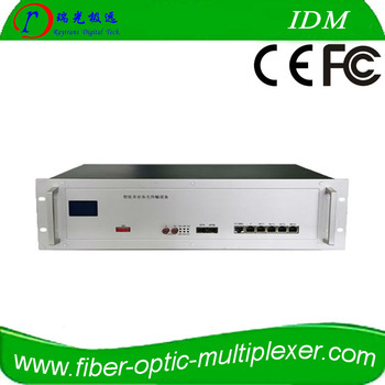 Beijing Raytrans 90FXO/FXS 4FE SDH telephone fiber Optical transceiver IDM-MUX90
