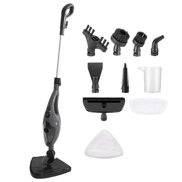 High Pressure Sofa Steam Mop Cleaner - 1500W, 450ml, 10-in-1 Electric Floor Cleaning with 3M Spare Parts
