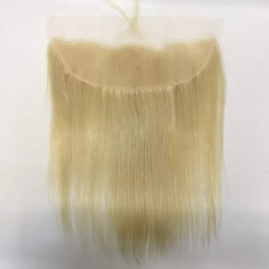 8 Inches Indian Human Invisible Lace Closure Virgin Remy Hair Malaysian Straight Hd Lace 10A 613 Frontal Lace For Women