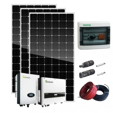 Sistema di Energia Solare per La Casa, Kit per Sistema di Casa Solare  Portatile Generatore di