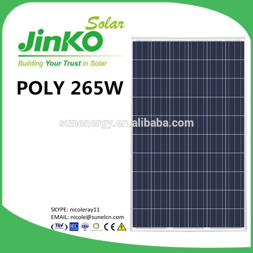 265w jinko solar panels jkm265p-60 import