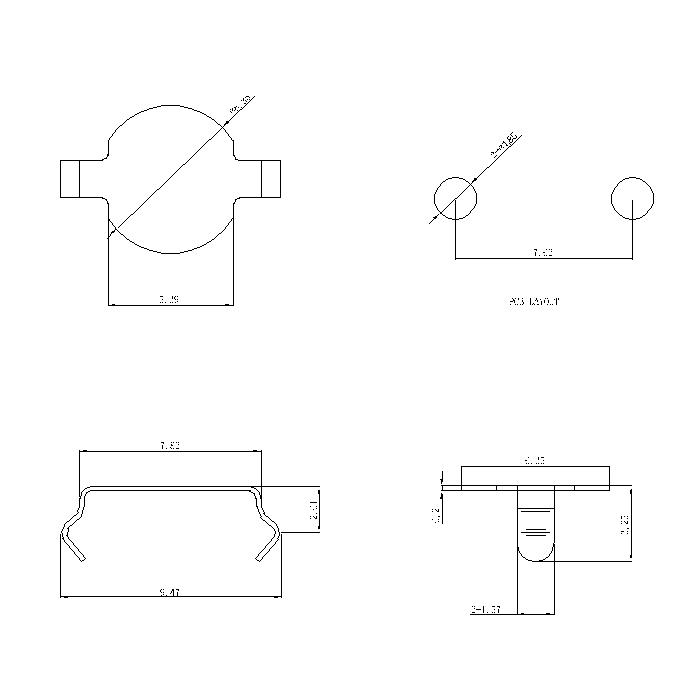 Battery granel 165 Style Battery Spring Connector Clip