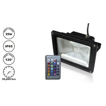 ไฟท่วม LED RGB 20w