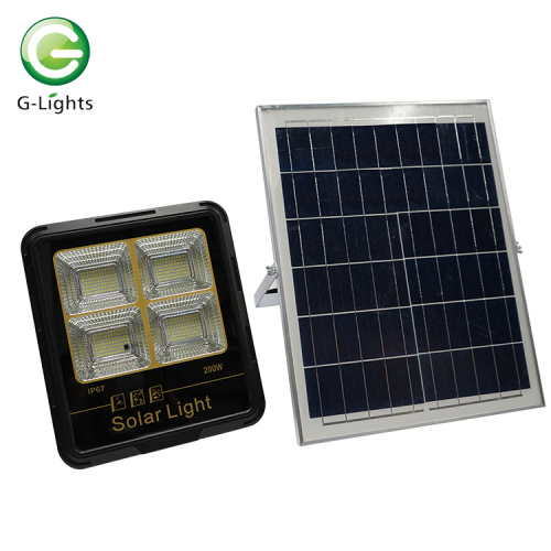 ABS 100w 200w 300w Holofote Solar Led