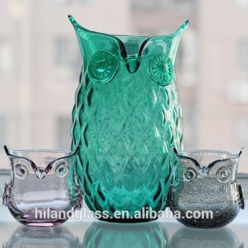 Wholesale elegant colored cylinder glass vase for home decoration