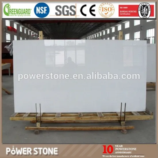 White Colors Nano Stone Big Slabs,Super Nano Crystallized Glass Stone