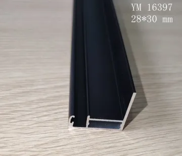 Black Anodising Aluminum Solar Panel Frame 28*30