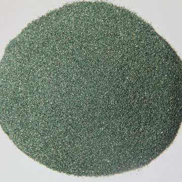 Green silicon carbide for cutting wheels