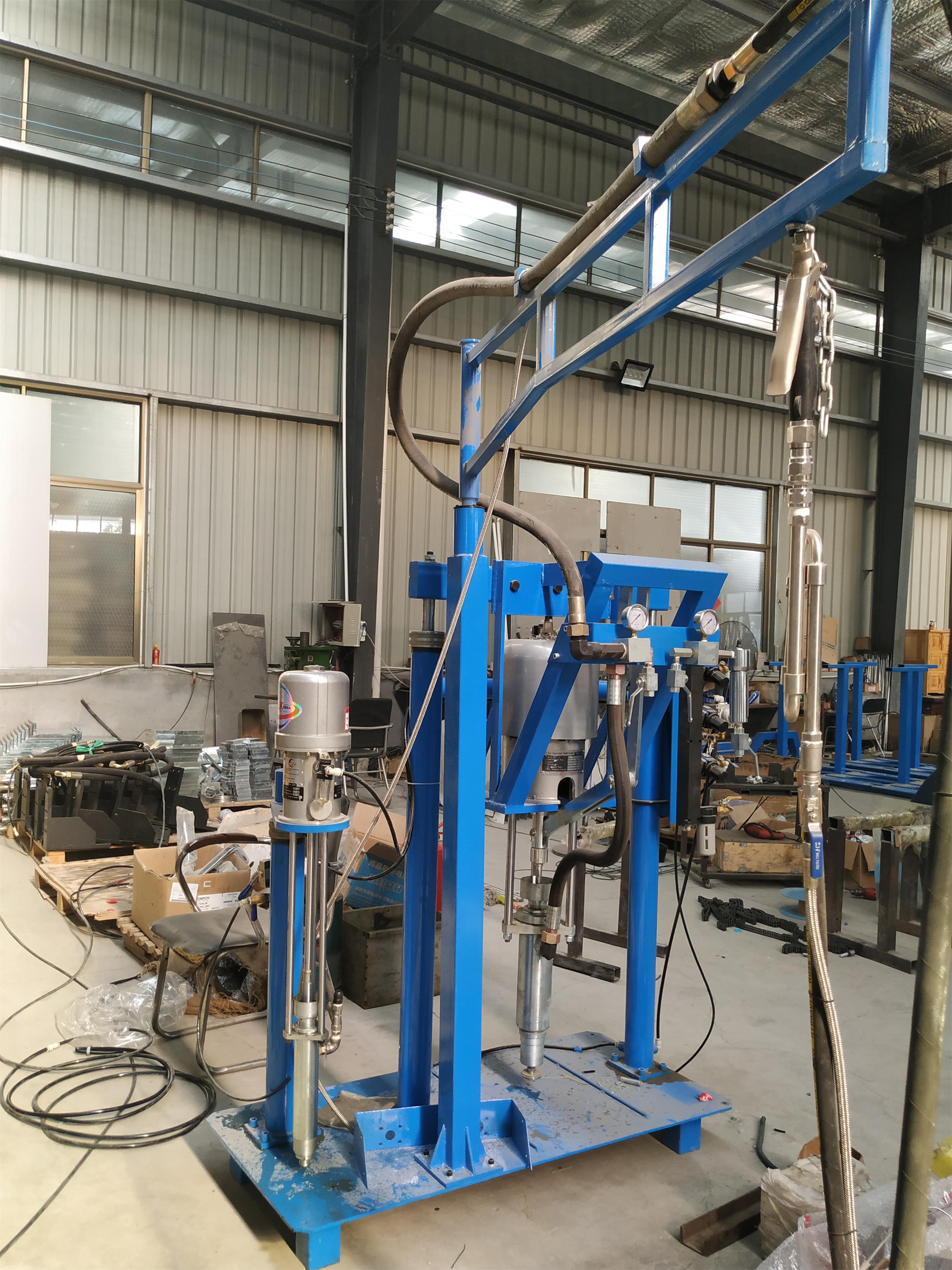 Insulating Glass Manual Air Motor Sealant Spreading Machine