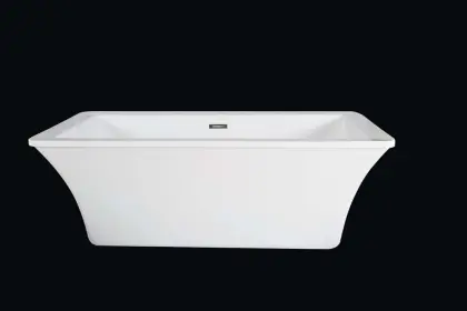 Square Design Acrylic Bathtub