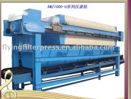 copper filter press for mining industry