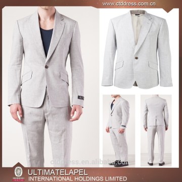 Top quality casual linen suits for men