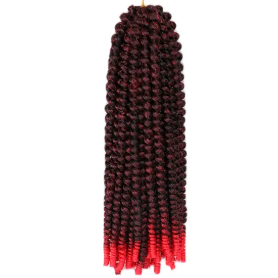 12 Inches Spring Twist Braiding Hair Crochet Braids Synthetic Hair Extensions for Beauty