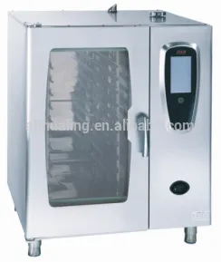 hot sale 6 trays combi oven/Professional commercial combi oven with 6 trays