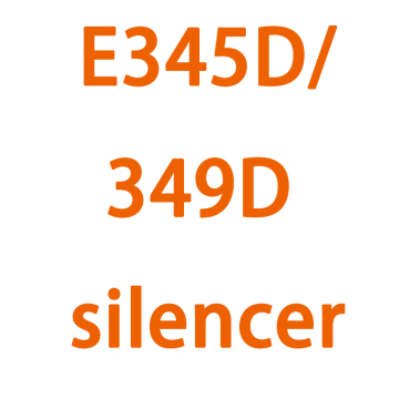 Peças de escavadeira de fábrica de alta qualidade para silenciador e345d/349d silenciador
