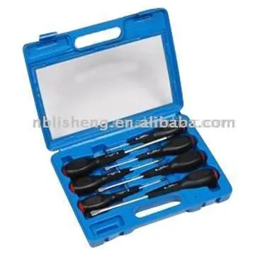 7pc Cushion Grip Screwdriver Set