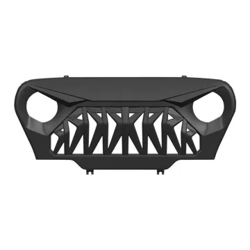 wizsin Shark Grille Matte Black