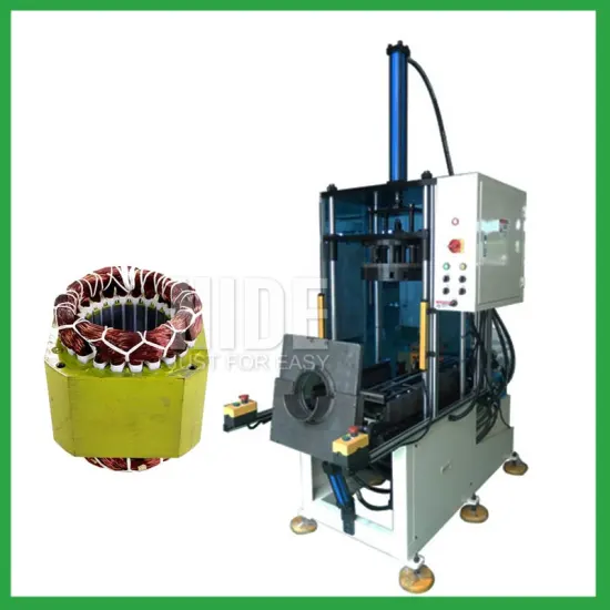 Auto induction motor stator coils forming shaping machine