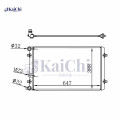 2265 Radiateur Audi TT / A3 1,6L / 1.8T / 1.9T 1996-2006