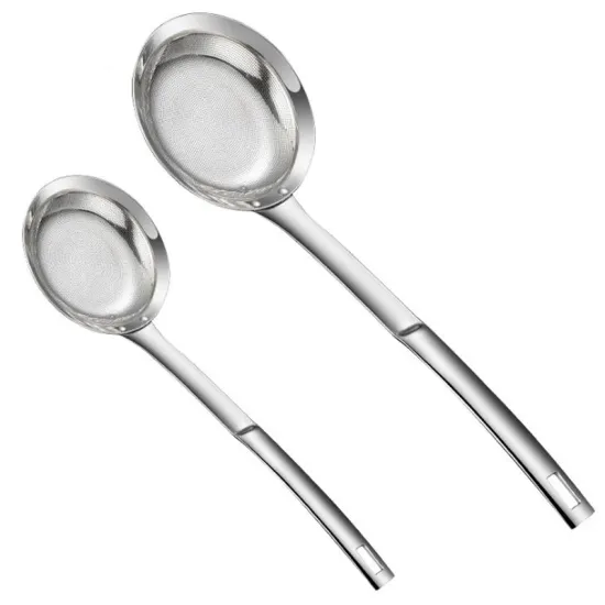 304 Stainless Steel Kitchen Oil Filter Spoon