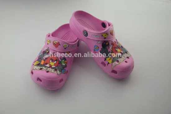 printting cartoon Kids Eva Clogs slippers