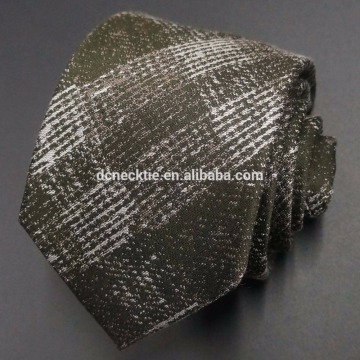 silk wool blend rough tartan mens ties