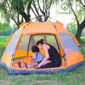 Tenda da campeggio per la famiglia all'aperto impermeabile