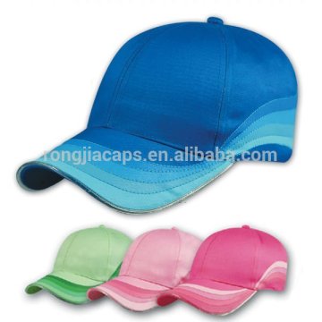 rainbow printing with embroidery sandwich sport baseball cap