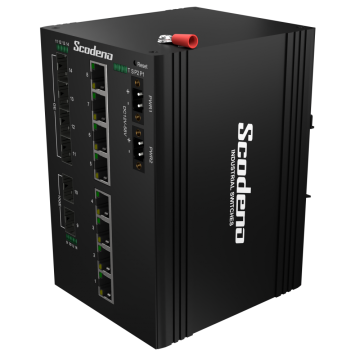Scode Own Famous Brand Industrial Switches with Marvell Chip