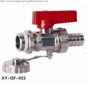 brass ball valves with aluminum handle XY-QF-022