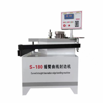 Folding Arm Curve Sealing Manual Edge Bander Machine